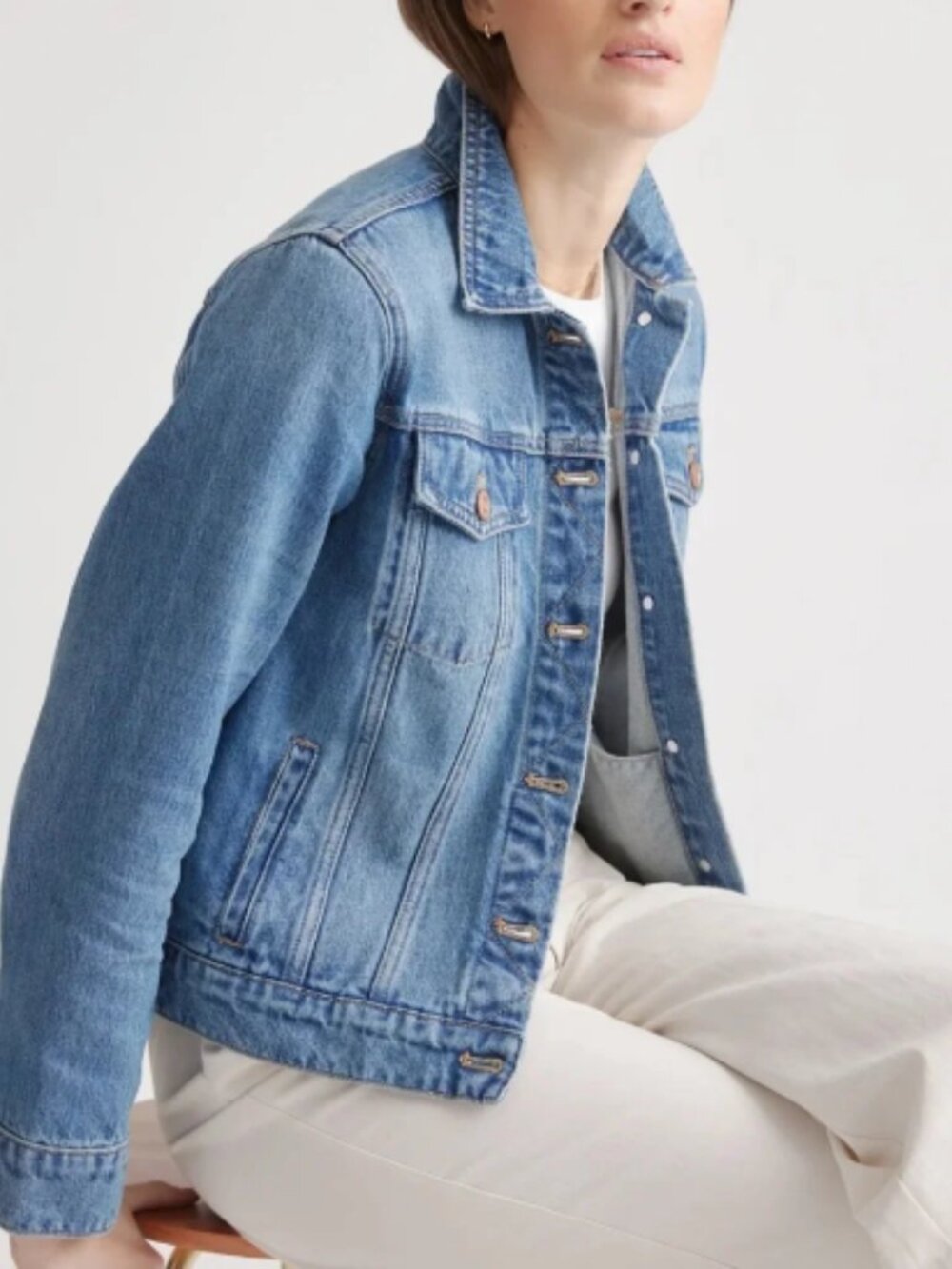Quince Jean Jacket - XS